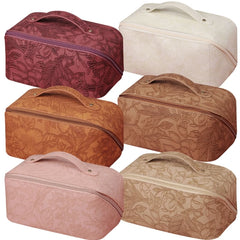 Multifunctional Storage Makeup Bag PU Leather Travel Cosmetic Bags