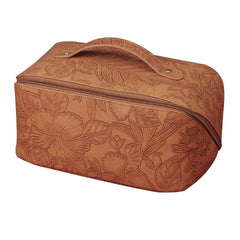 Multifunctional Storage Makeup Bag PU Leather Travel Cosmetic Bags
