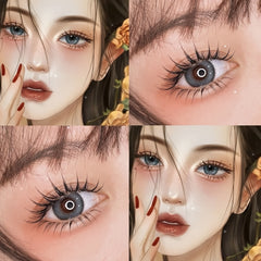 4 Pairs Manga Lashes Spiky Anime False Eyelashes Natural Look