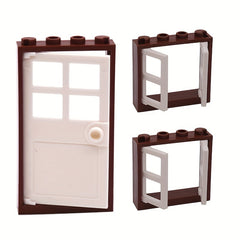 1x4x6 DIY House Building Block Toys Set - Compatible with No 60594, 60603, 60608