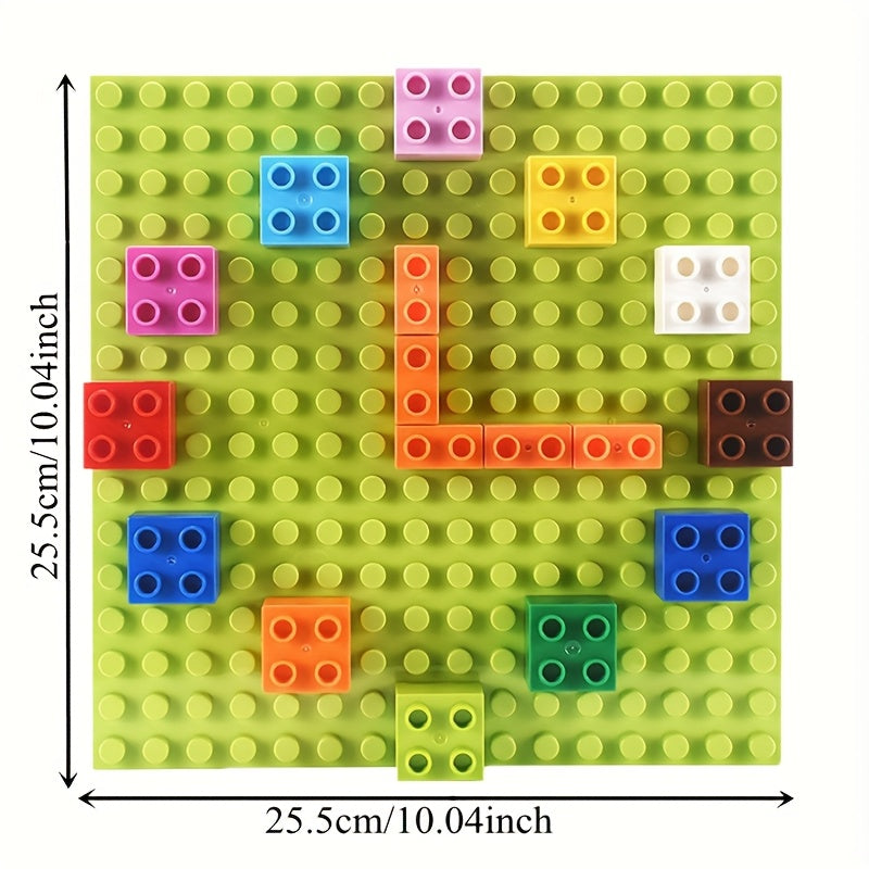 Building Blocks Base Plate 16x16 Studs Big Size 2pcs Set Educational Toys