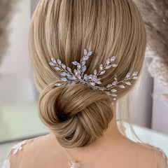 Faux Pearl Bridal Hair Comb Wedding Hair Accessory