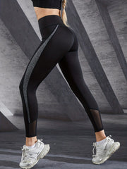 Women's Mesh Sports Leggings for Stylish Workouts