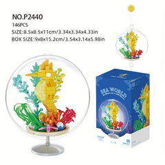 Marine Life Series DIY Building Blocks Educational Toy