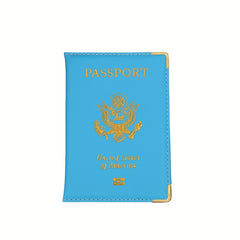 Mini Passport Holder Protective Cover Travel Document Wallets