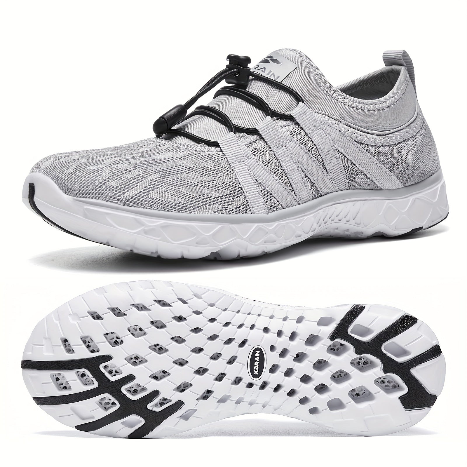 Women's Lace up Water Shoes Non Slip Mesh Sneakers Casual Outdoor Shoes