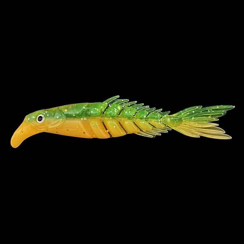 3pcs Soft Bait PVC Fishing Lures, Outdoor Fishing Accessories