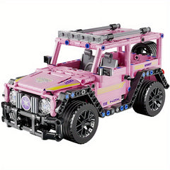 Building Block Car Kid Gift DIY Engineering Construction Toys