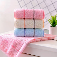 3pcs Soft Cotton Hand Towel Quick Drying Absorbent 30x99cm