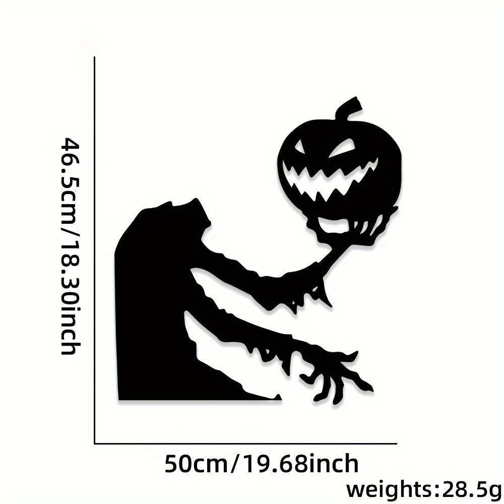 Halloween Decorations Skull Hand Pumpkin Door Stickers Ghost Party Decorations