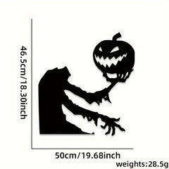 Halloween Decorations Skull Hand Pumpkin Door Stickers Ghost Party Decorations