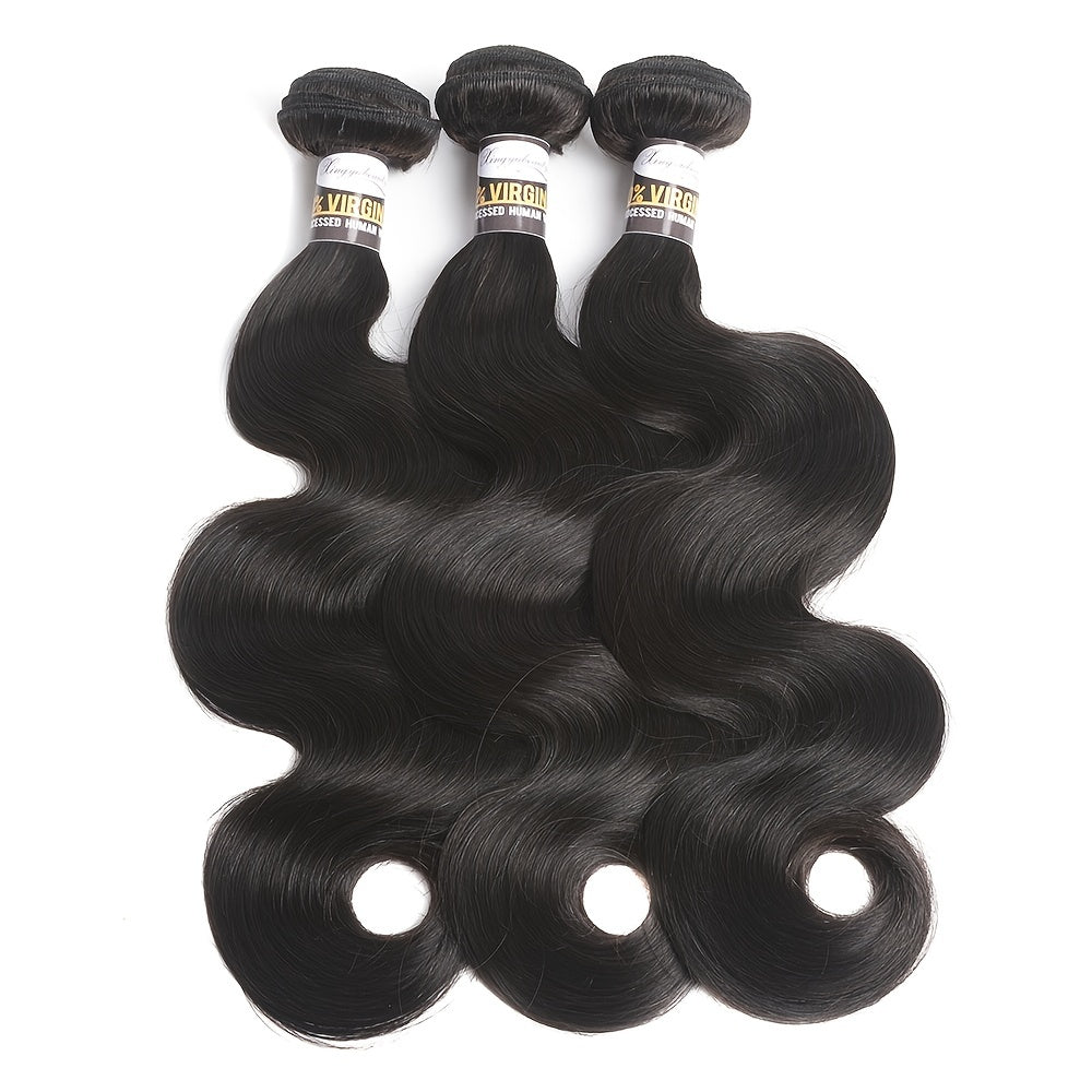 3pcs Body Wave Human Hair Extensions 10a Weaves 20-32-76 Hair Bundles