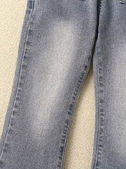 Toddler Girls Denim Flare Leg Pants Kids Spring Summer Clothes