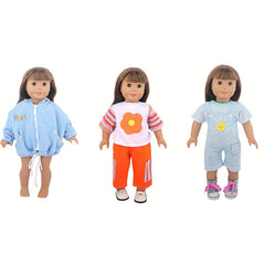 Girls Doll Sport Style Costume 72 Cm Size