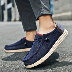 Men's Lace up Sneakers Casual Walking Shoes Comfortable And Breathable