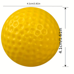 3pcs Practice Hallow Golf Balls 41mm for Golfer Gift Home Use