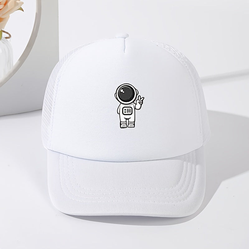 Cartoon Astronaut Baseball Cap Sun Protection Hat
