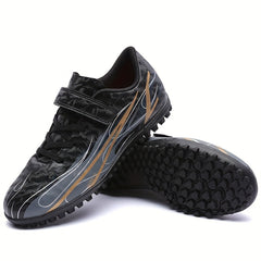 Unisex Turf Football Boots Flame Pattern Anti Skid TF