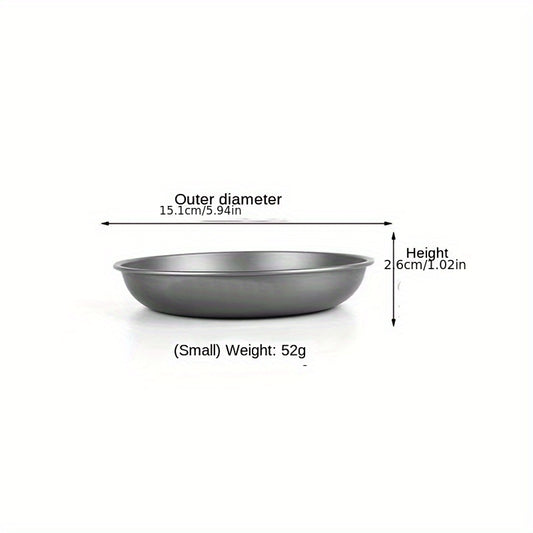 Durable Titanium Plate Antibacterial High Temp Tableware Ramadan Cooking