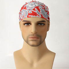 Graffiti Men's Red Neck Gaiter Lightweight Polyester
