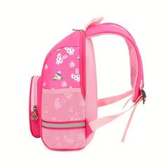 Casual Rabbit Pattern Backpack Lightweight Large Capacity