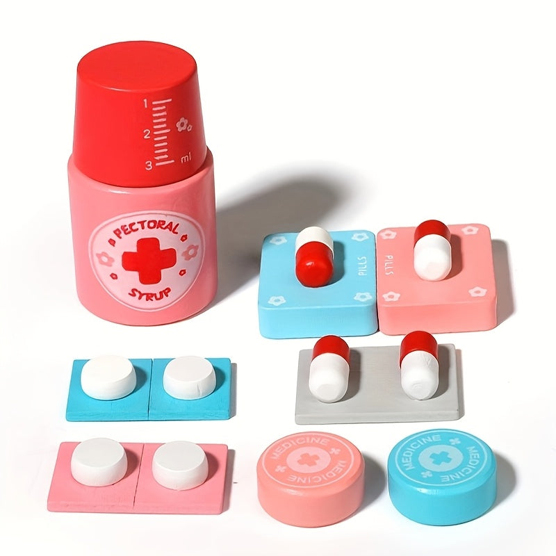 Hibobi Doctor Playset for Toddlers Educational Toy Set for Boys & Girls