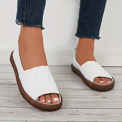 Women's Open Toe Flat Sandals Non slip Outdoor Sports Sandals
