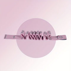 Yoga Stretching Band with 10 Hoops Elastic Resistance Band
