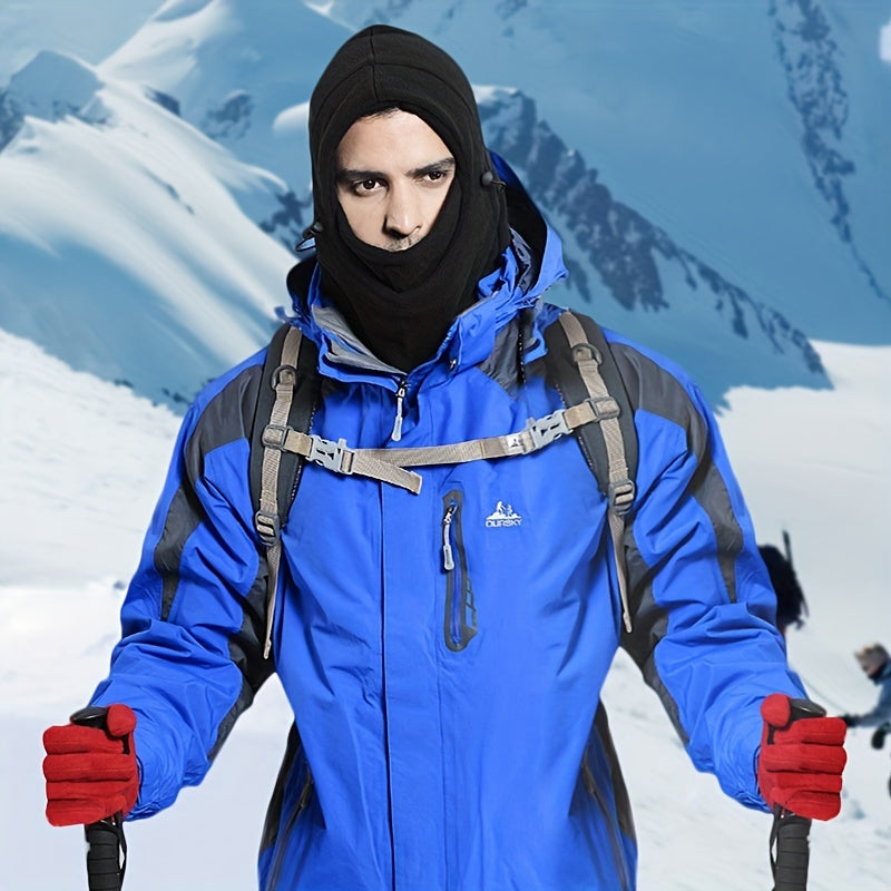 Winter Skiing Cycling Mask Neck Warmer - Polar Fleece Face Protector