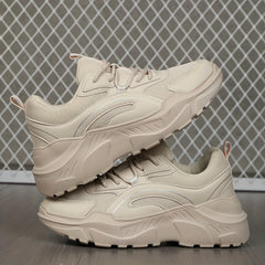 Lightweight Breathable Running Shoes Casual Shock Absorption Chunky Sneakers