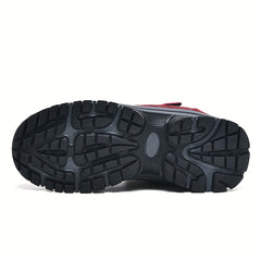 Fur Fleece Lined Snow Boots Waterproof Non Slip High Top Round Toe Shoes