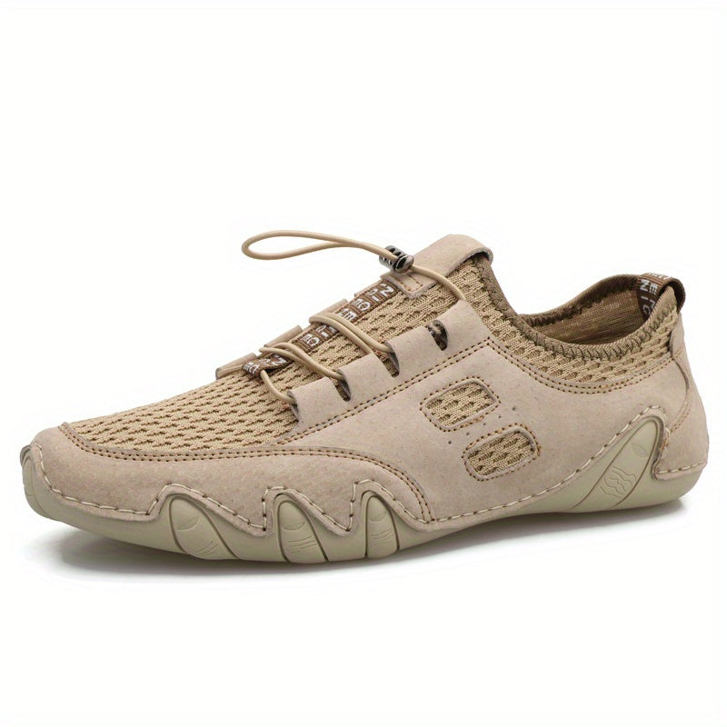 Men's No Tie Slip On Sneakers Lightweight Breathable Athletic Shoes