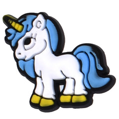 17pcs Unicorn Shoe Charms for Clogs Jigs Bubble Slides Sandals - PVC Decorations