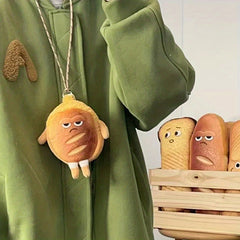 Creative Bread Character Purse for Kids Party Gift