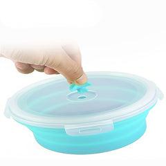 4pcs Foldable Lunch Box Leakproof Container for Teens & Wo