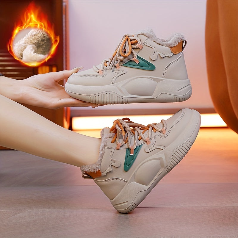 Women's Non-Slip Chunky Sneakers for Winter