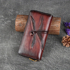 Vintage Style Women's Wallet Large Capacity Clutch Bag