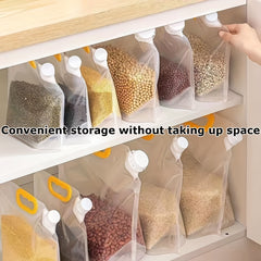 2pcs Spout Sealed Food Storage Bags Moisture Proof Stand Up Pouch