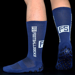 Thick Padded Football Socks Non-slip Bottom Breathable Crew Training Socks