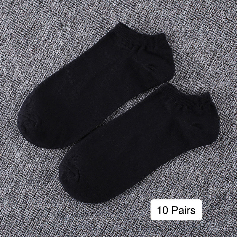 10 Pairs Soft & Lightweight Boat Socks Women's Stockings
