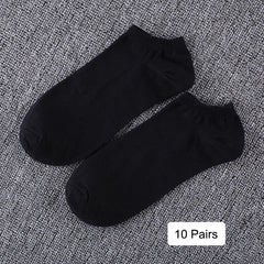 10 Pairs Soft & Lightweight Boat Socks Women's Stockings