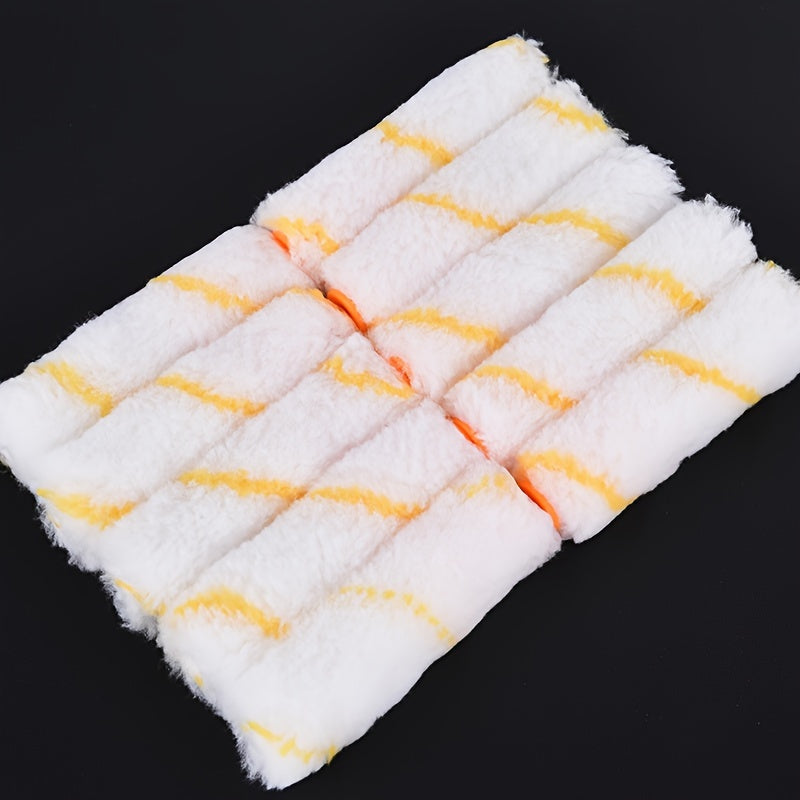 10pcs Wool Roller Paint Brush Tool Roller Brush