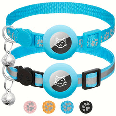 2 Pack Cat Collar With Bell Breakaway Reflective Kitten Collar