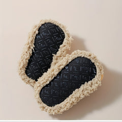 Cartoon Slip On House Shoes Girls Non Slip Soft Bottom Indoor Autumn Winter
