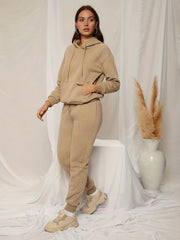 Casual Two piece Set Hoodies & Jogger Pants Outfits Women's Clothing