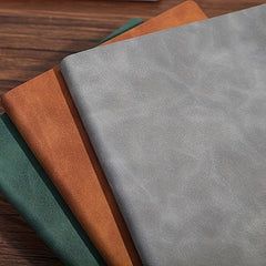 Portable A5 Soft Leather Notebook with 304 Pages Waterproof Cover