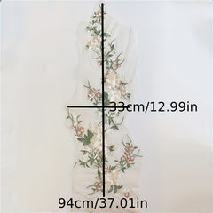 Colorful Lace Applique DIY Sew On Patches For Clothing Dress Skirt Wedding