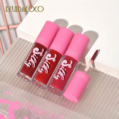 KEVIN&COCO 8-Piece Lip Gloss Box Velvet Mist Gloss Lip Glaze