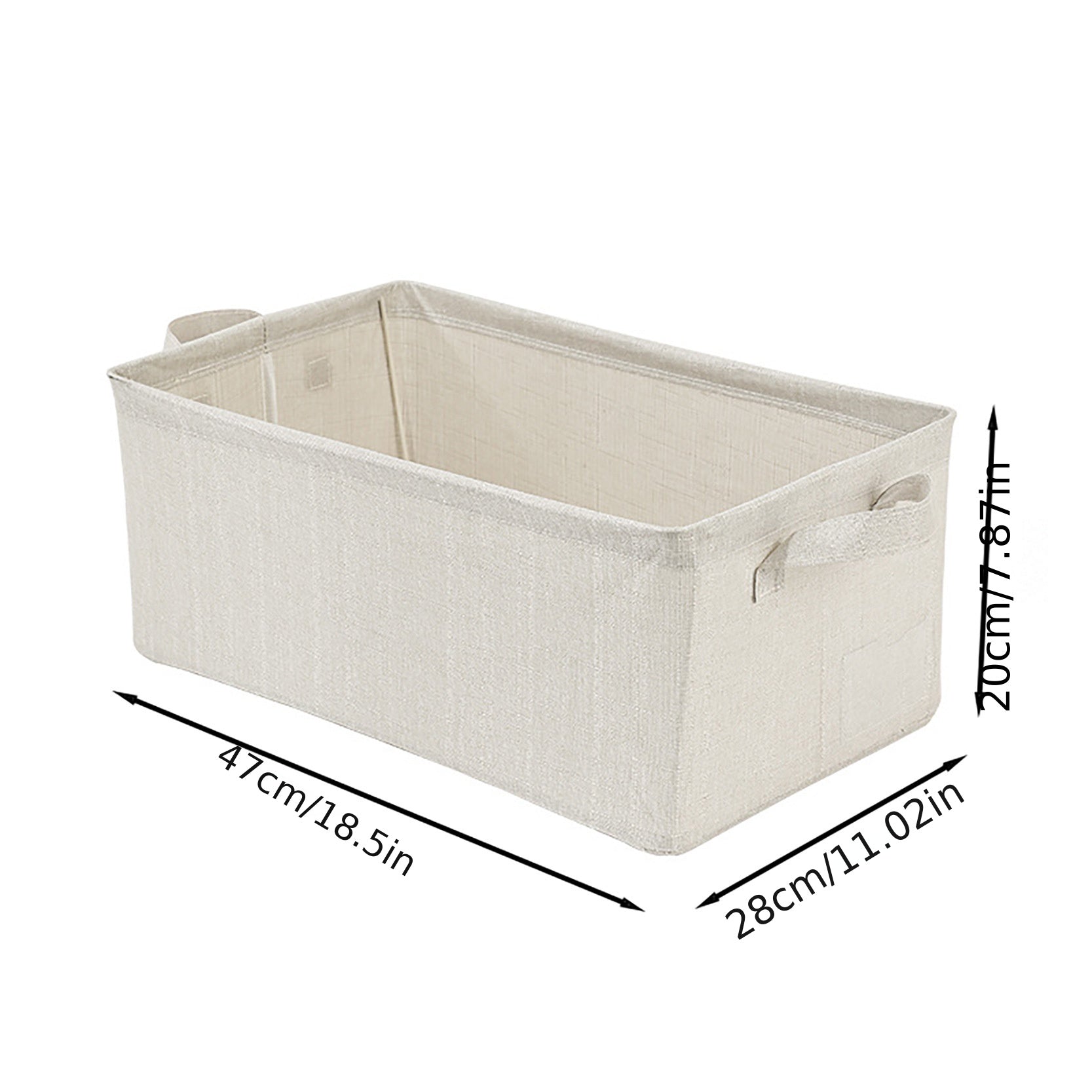 Bamboo Cotton Steel Storage Box Water Resistant Laundry Cabinet