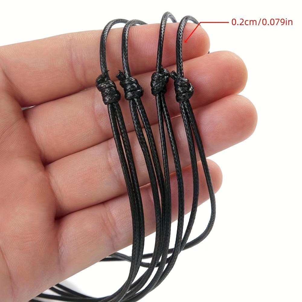Adjustable Leather Rope Necklace for Women